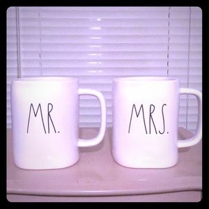 Rae Dunn Mr. And Mrs. Mugs